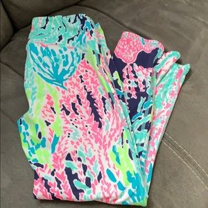 Lilly Pulitzer luxletic Capri workout pants